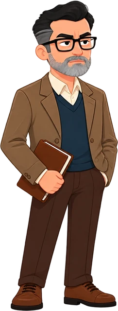 Ilustración del profesor Antoine