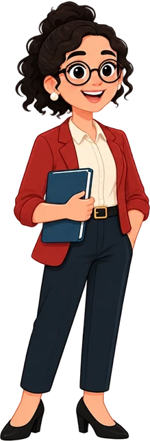 Ilustración de la profesora Sofia